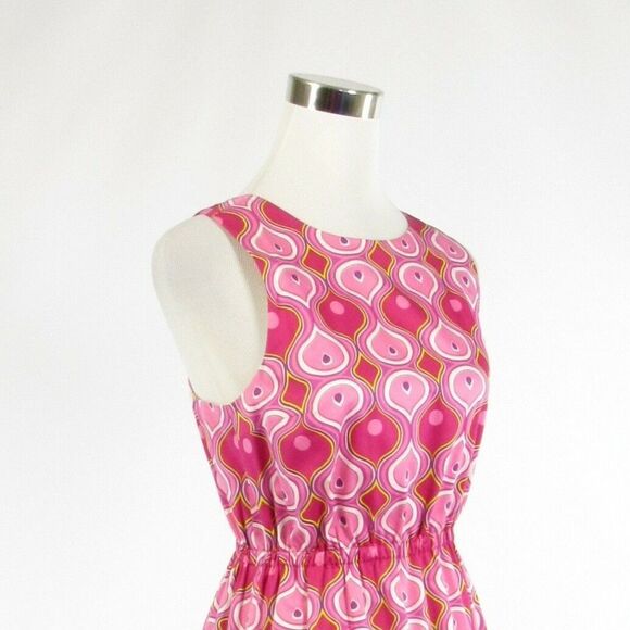 Ellen & Ollie pink cotton blend dress 6 - Picture 4 of 8